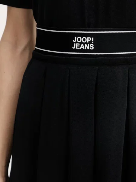 JOOP! Jeans Rakott szoknya Taria fekete