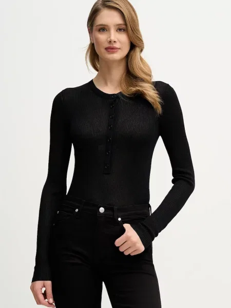 Pulover Sisley črna