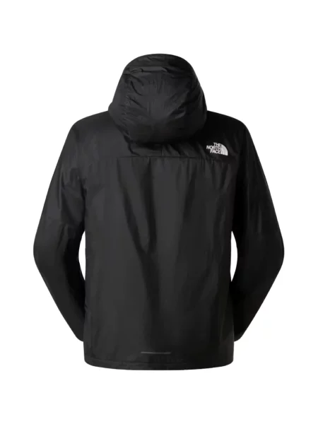 Geacă The North Face cu glugă negru
