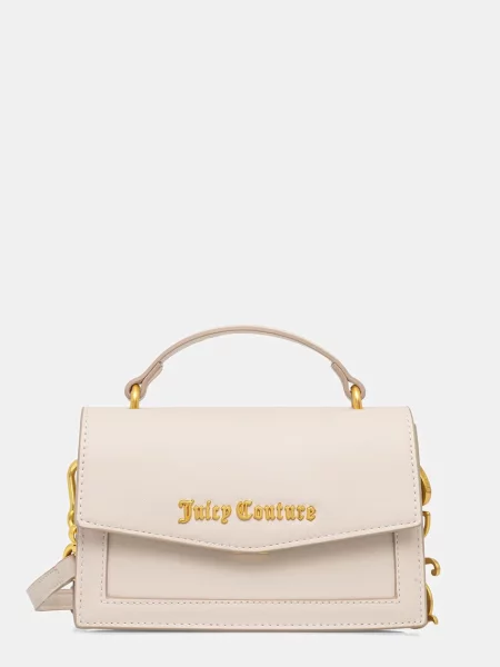 Juicy Couture geantă crossbody pentru femei cu imitație de piele Lily bej