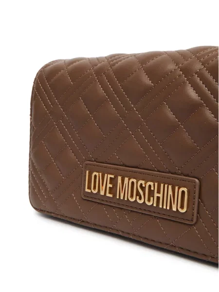 LOVE MOSCHINO Rankinė ruda