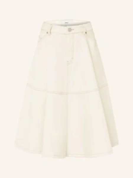 Ami Paris Spódnica Jeansowa weiss