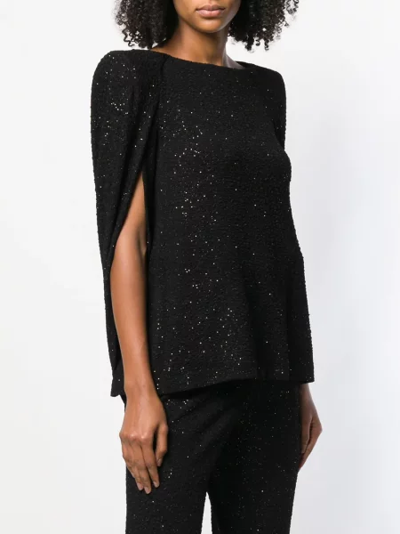 Top Talbot Runhof negru