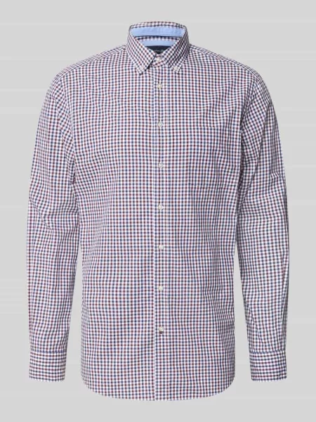 Koszula casualowa o kroju regular fit z kołnierzykiem typu button down Christian Berg Men