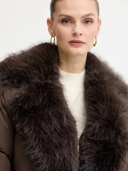 Куртка Marciano Guess ESTELLA зимова коричневий