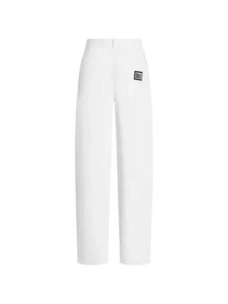 Pantaloni Dolce & Gabbana alb