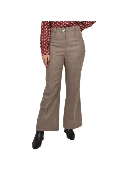 Pantaloni Maliparmi bej