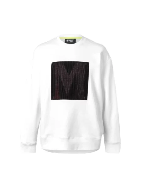Bluza nierozpinana Missoni z logo biała