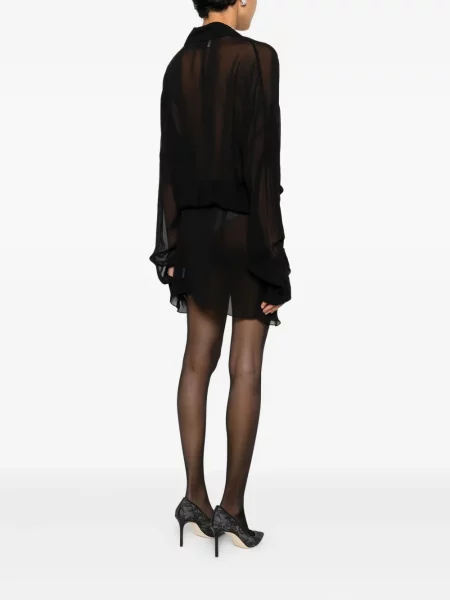 Odgovarati mini mini haljina Mônot crna