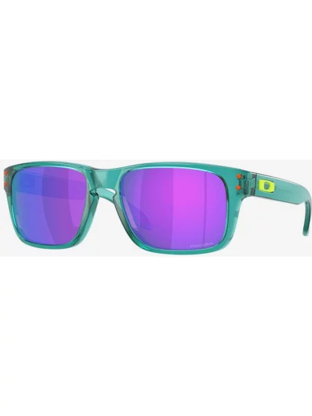 Okulary Oakley Holbrook XXS Grey Smoke z soczewkami Prizm Violet dziecięce szare