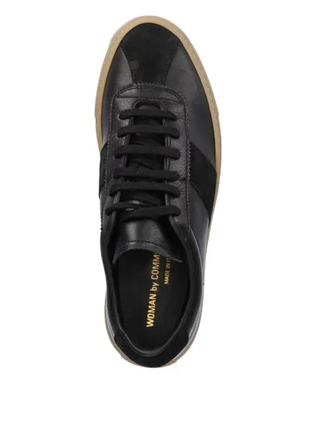 Sneakerși Common Projects din piele negru