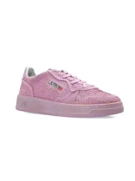 Sneakersy Autry zamszowe fioletowe
