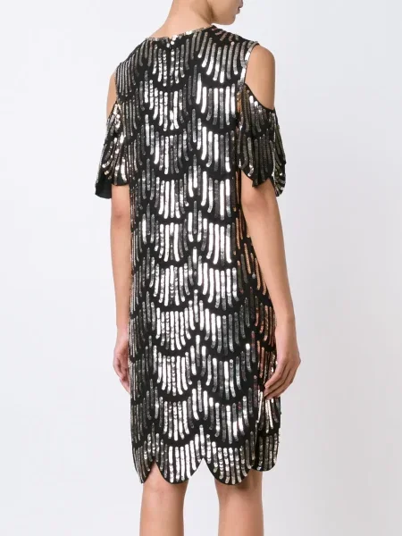 Rochie de cocktail Givenchy cu paiete de costum negru