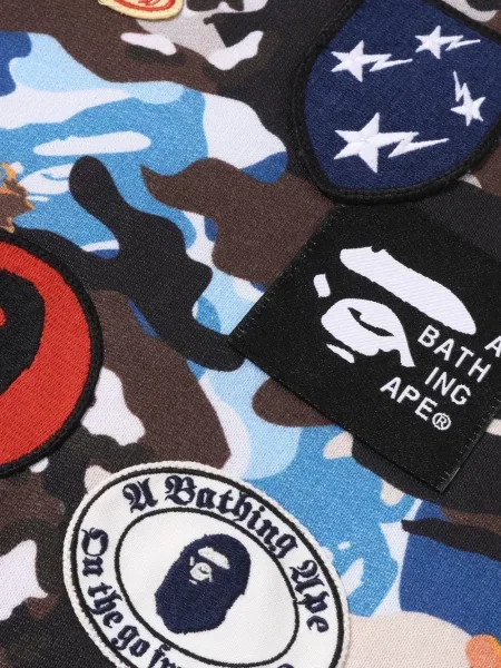 Hanorac cu glugă A Bathing Ape® maro