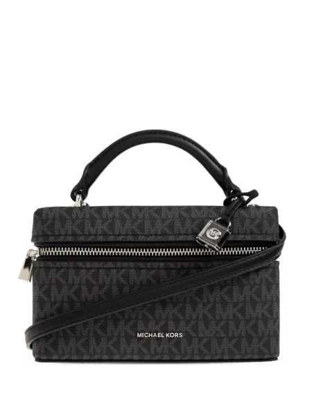 Sneakerși Michael Michael Kors cu imagine cu șireturi din dantelă negru