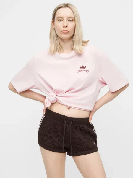 Adidas Originals trenirka kratke hlače bela