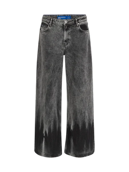 KARL LAGERFELD JEANS Traperice tamo siva