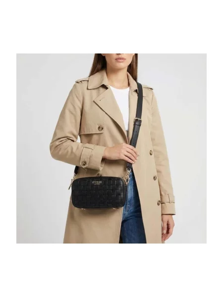 Crossbody kabelka Guess černá