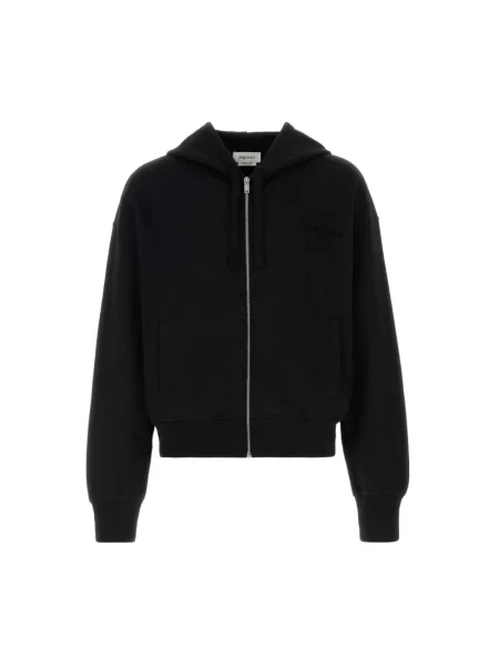 Bluza z kapturem Alexander Mcqueen z kapturem czarna