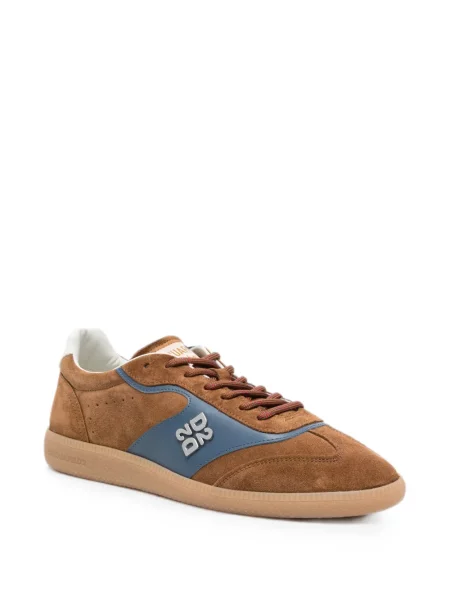 Sneakerși Dsquared2 cu autograf maro