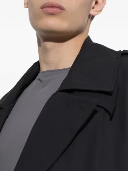 Cu centură blugi Adidas cu două rânduri de nasturi negru