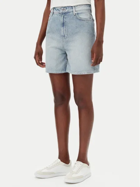 HUGO Pantaloni scurți de blugi Gelita albastru