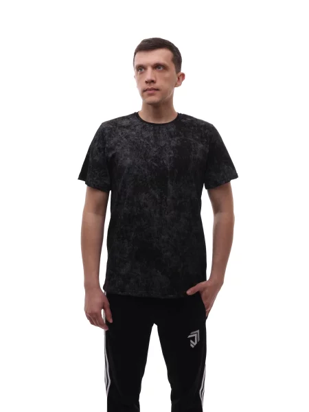 Футболка STREAM віскоза/поліестер чорний