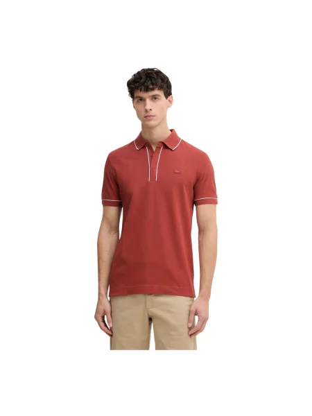 Lacoste polo z czerwona