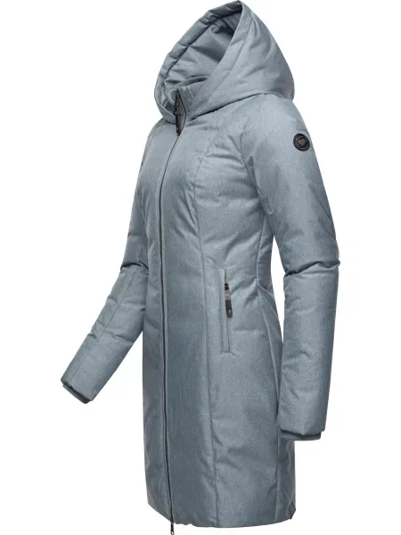 Ragwear Zimski plašč Amarri dimno modra