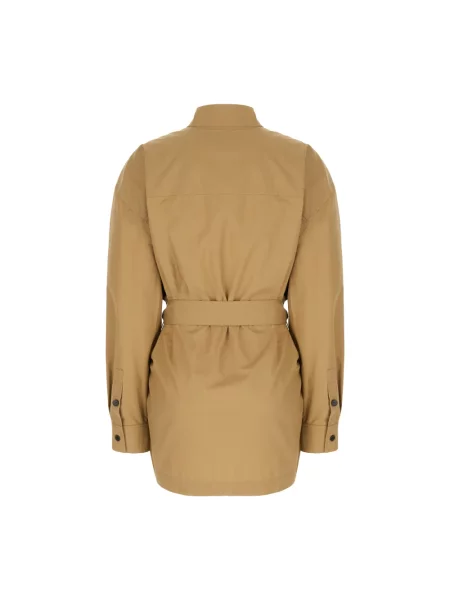 Sukienka Saint Laurent beżowa