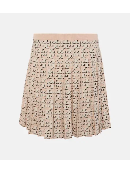 Fusta plisata Tory Burch plisată