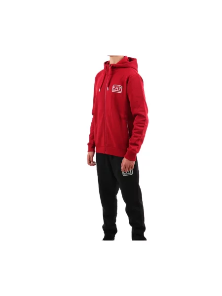 Bluza sportowa Emporio Armani Ea7 czerwona