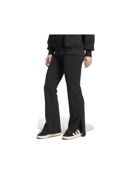 Adidas Kalhoty Soft Lux Flared černá