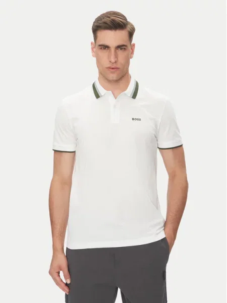 BOSS Polo Paddy Ap Heritage bijela