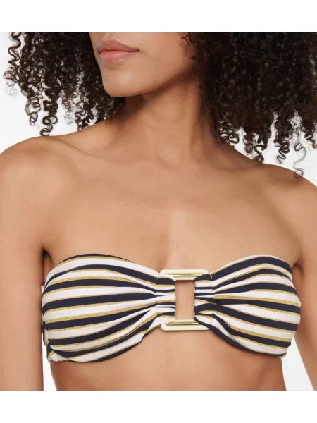 Bikini Melissa Odabash cu dungi negru