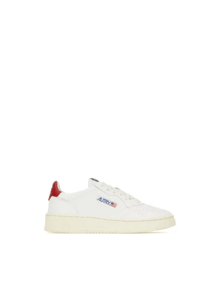 Sneakersy Autry skórzane białe