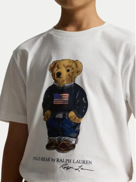 Dětské polotričko Polo Ralph Lauren bílé