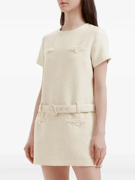 Rochie mini B+ab din tweed