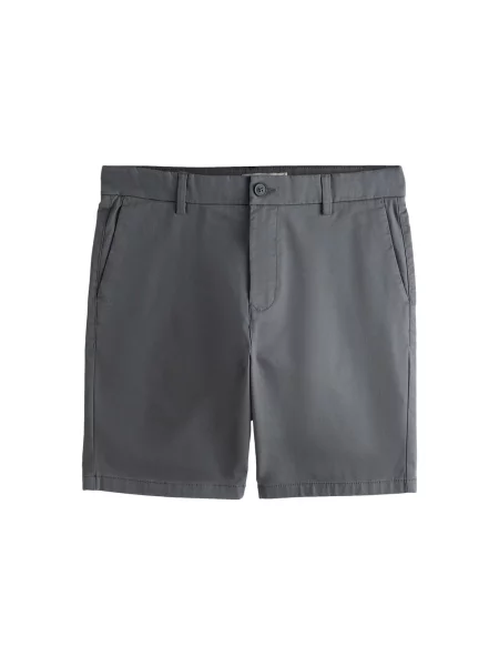 Next Pantaloni eleganți metalic gri