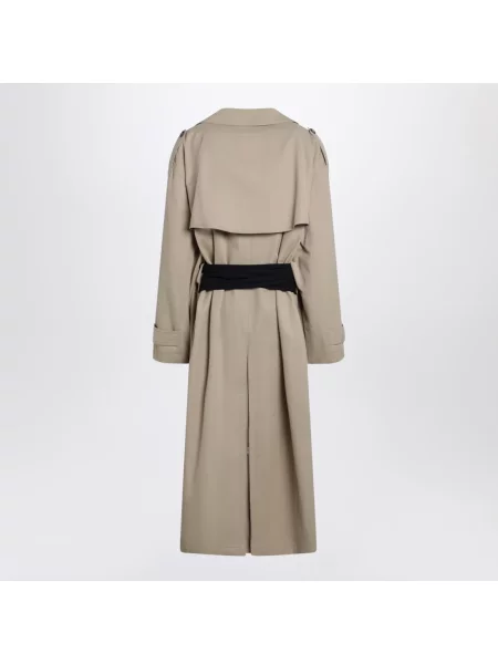 Trencz Mm6 Maison Margiela beżowy