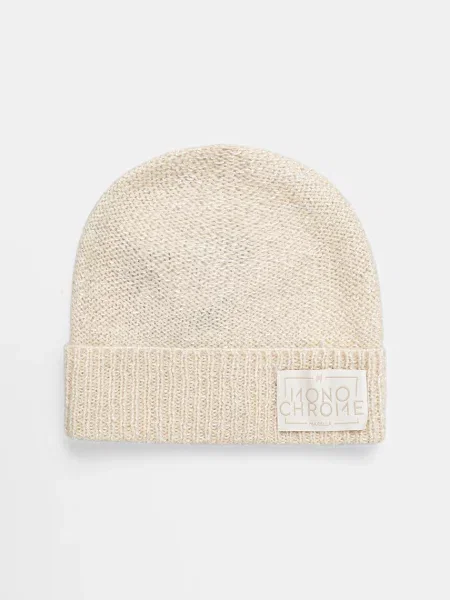 Marella căciulă de lână bej