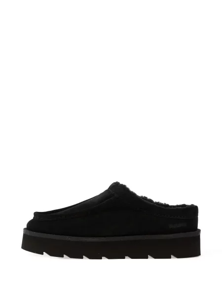 Papuci tip mules Clarks Originals negru