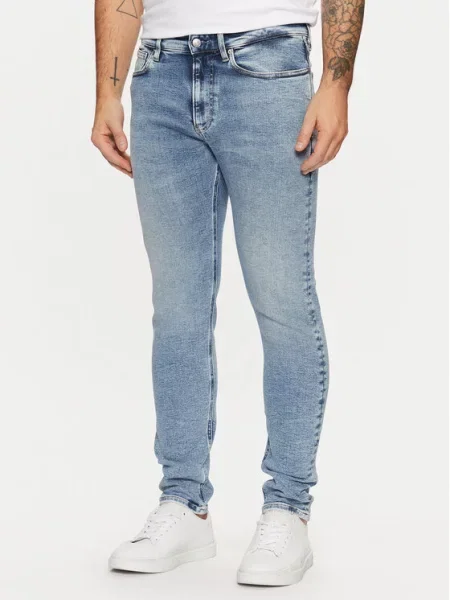 Calvin Klein Jeans Džinsai Skinny Fit mėlyna
