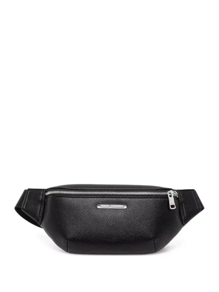 Curea Armani Exchange din piele negru