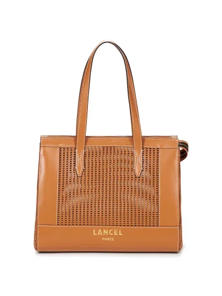 Shopper kabelka Lancel hnědá