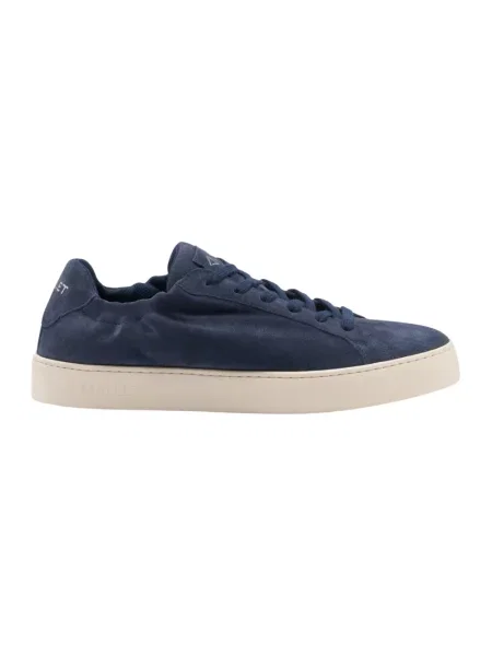 Sneakersy Mallet London zamszowe niebieskie