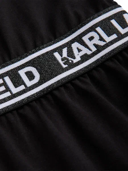 Sukienka dziecięca Karl Lagerfeld czarna