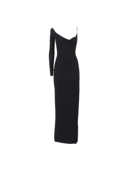 Sukienka maxi Elisabetta Franchi czarna
