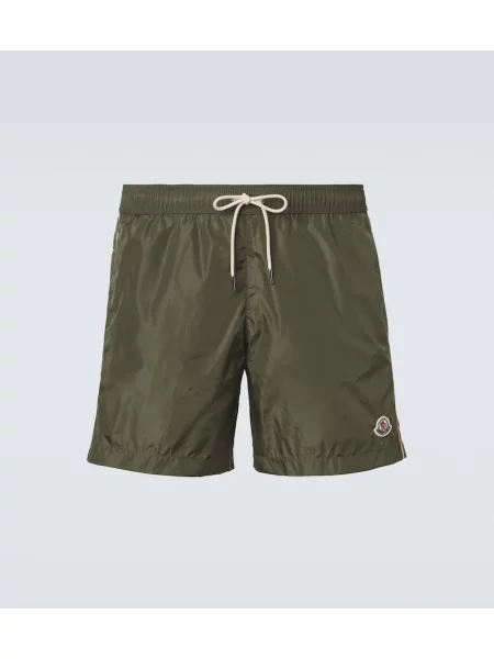 Slip de baie Moncler verde