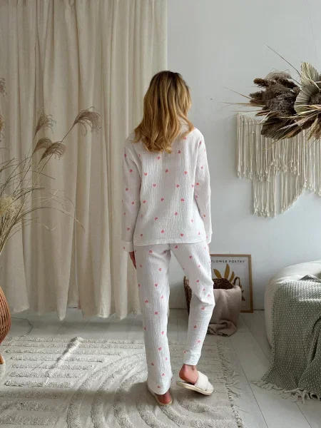 Пижама Cosy белая